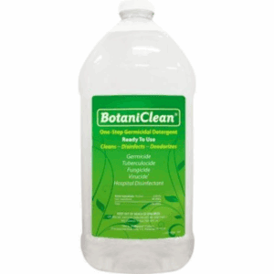 BotaniClean disinfectant bottle for cleaning and deodorizing.