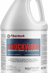 ShockWave disinfectant and cleaner in a large container.