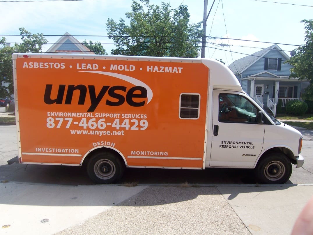 Environmental response vehicle for hazardous material services.